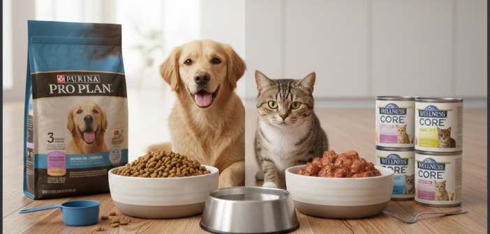 dry vs wet pet food